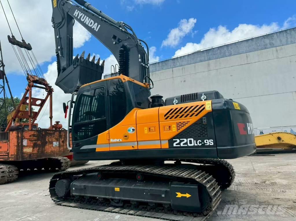 Hyundai r220lc-9s 중형굴삭기 7톤-28톤