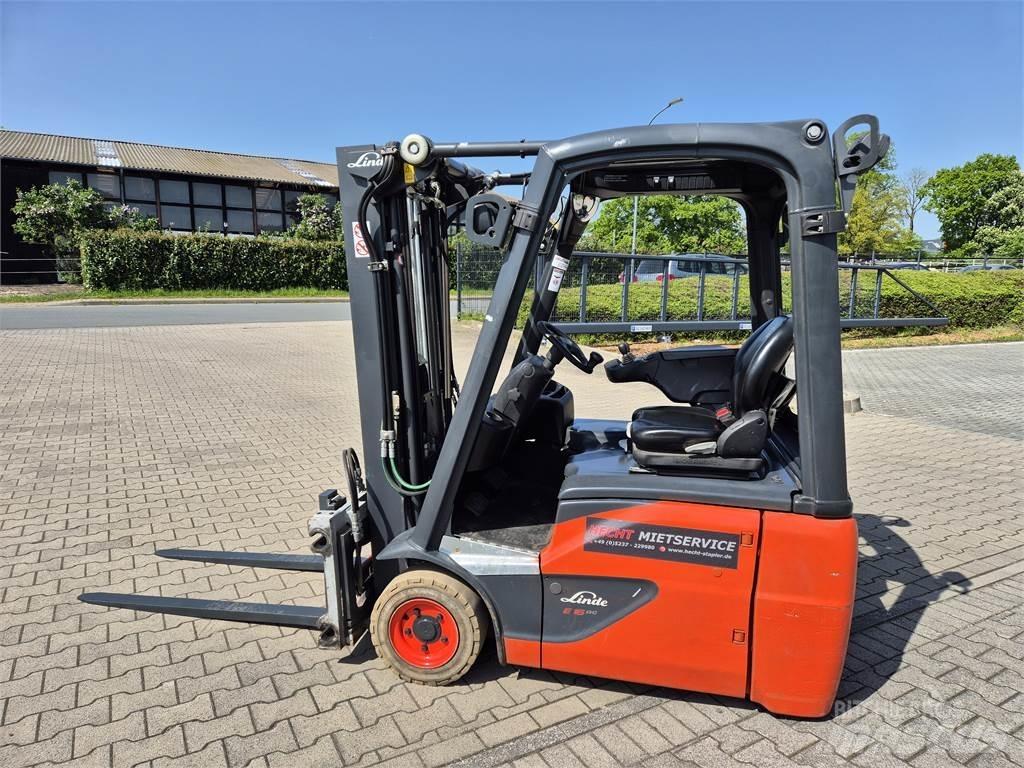 Linde E16C-02 전동 지게차