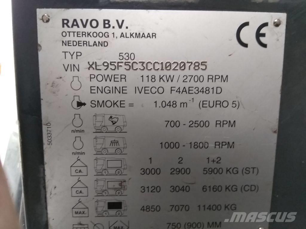 Ravo 530 CD 도로 청소차