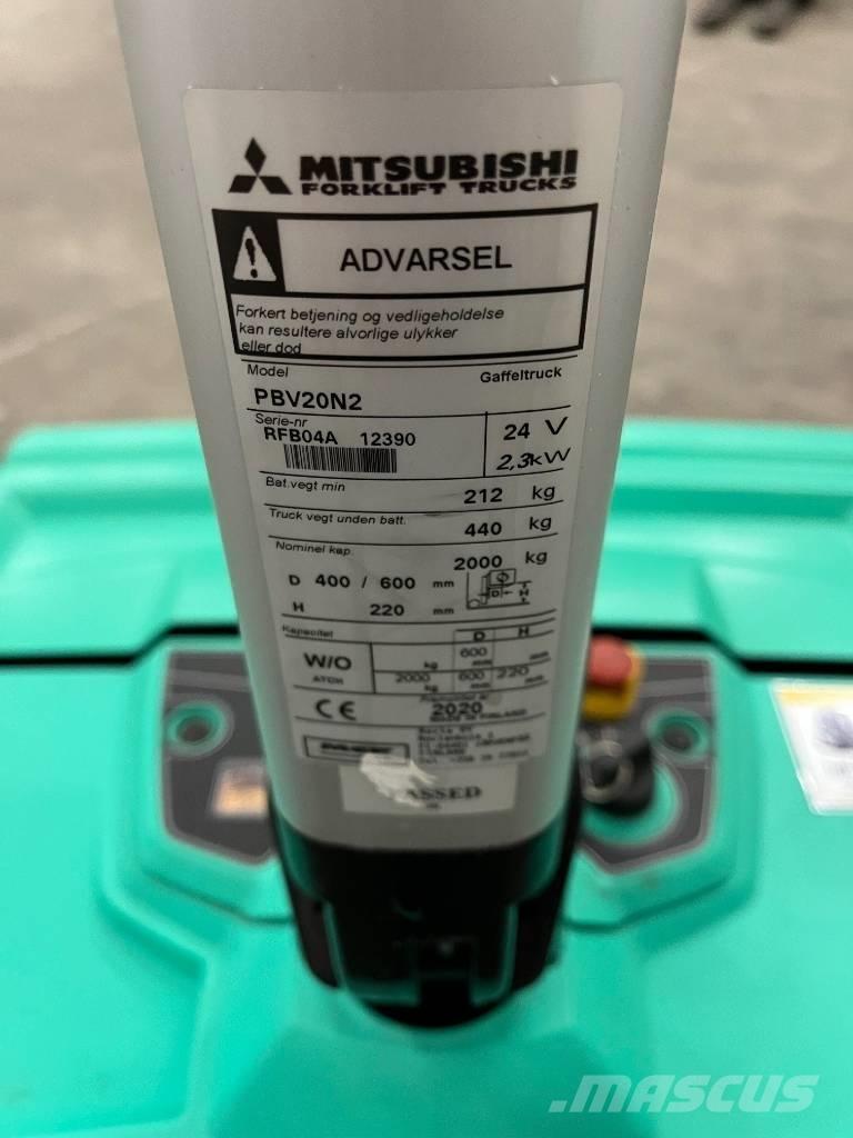 Mitsubishi PBV20N2 포크리프트