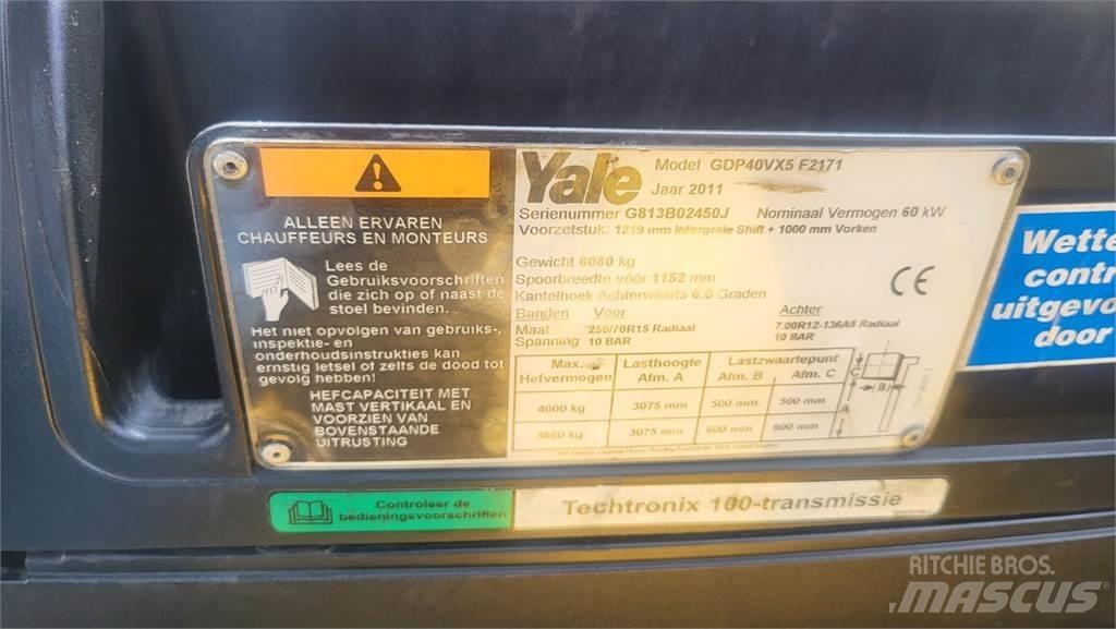 Yale GDP40VX5 디젤 지게차