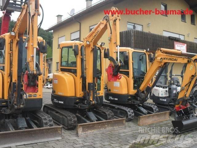 Hyundai R 25 Z-9A 소형 굴삭기 7톤 미만
