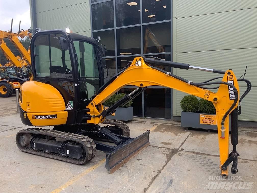 JCB 8026 CTS 소형 굴삭기 7톤 미만