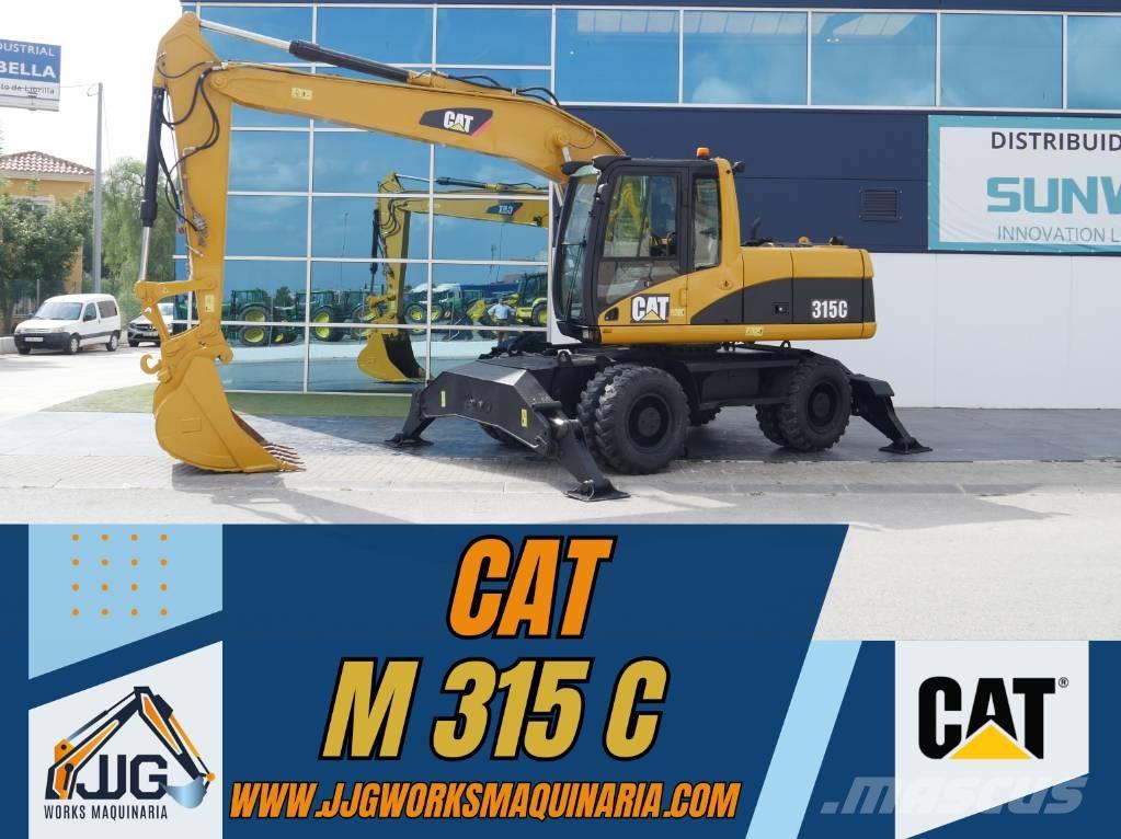 CAT M 315 C  휠 굴삭기