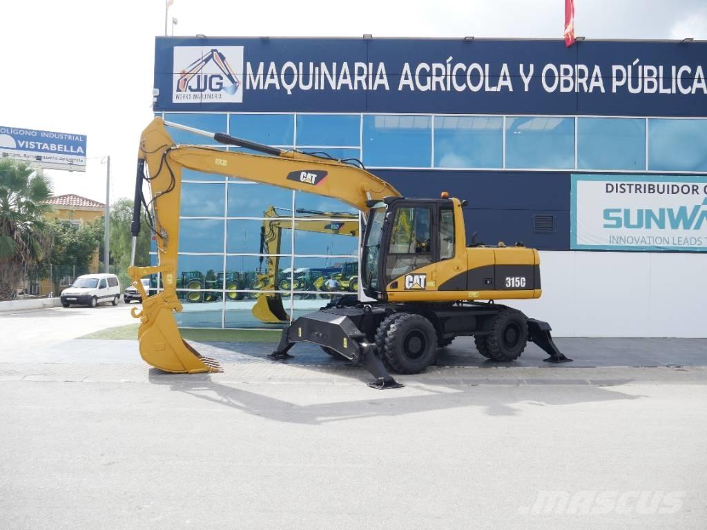 CAT M 315 C  휠 굴삭기