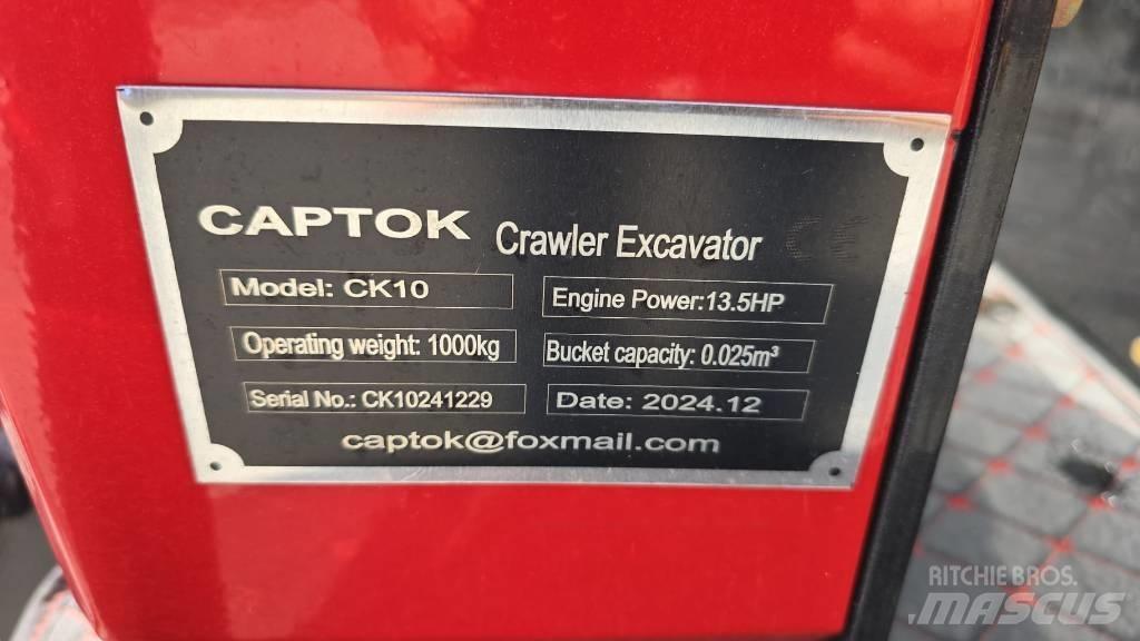 Captok CK10 소형 굴삭기 7톤 미만