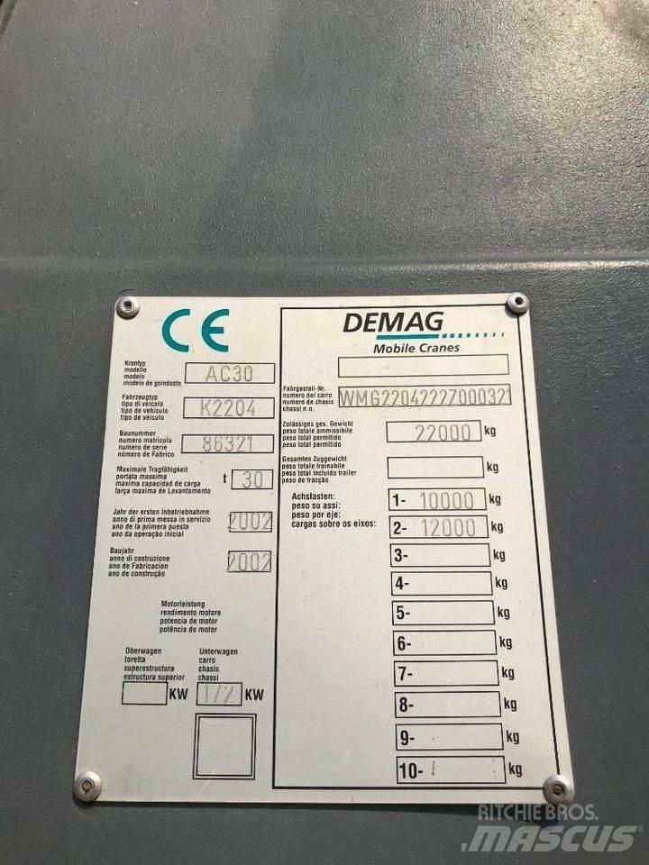 Demag ac30 A/T 크레인