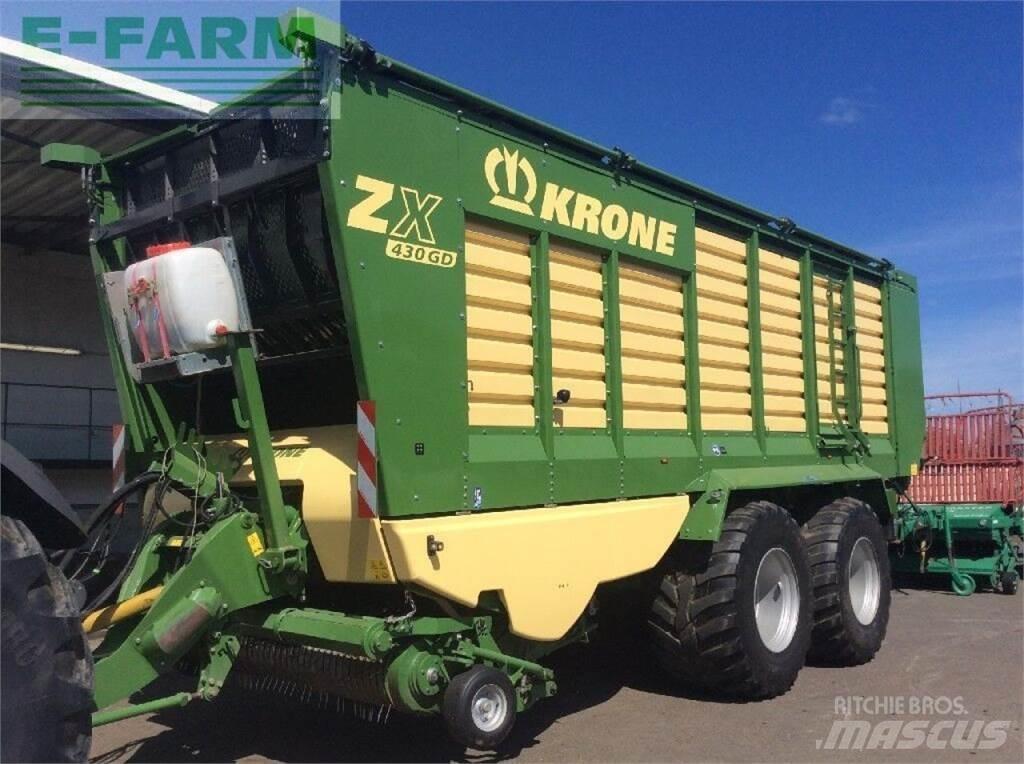 Krone zx 430 gd 곡물용 카트