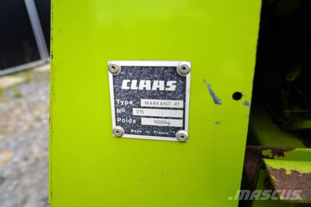 CLAAS Markant 41 각형 곤포기