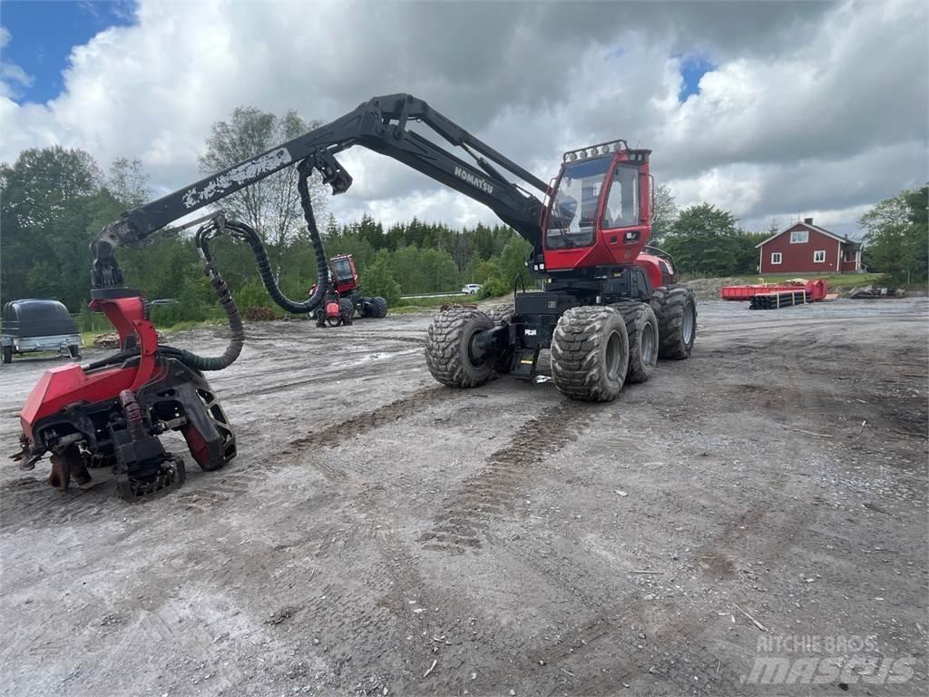 Komatsu 931 원목 하베스터