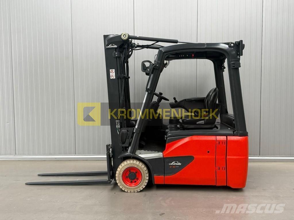 Linde E 16 전동 지게차