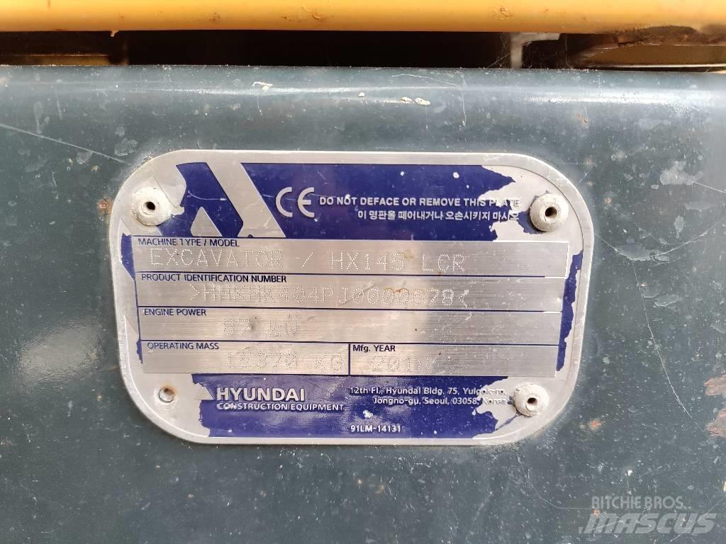 Hyundai HX 145 LCR 대형 굴삭기 29톤 이상