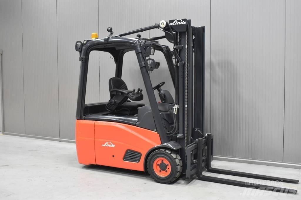 Linde E 16 전동 지게차