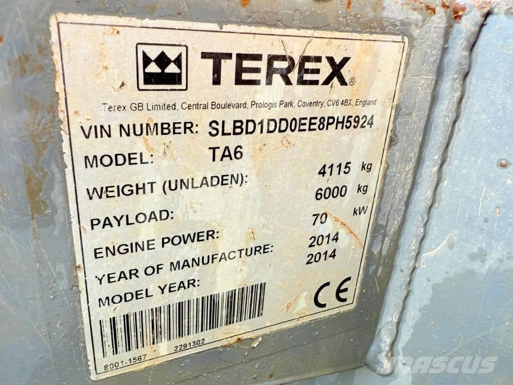 Terex TA 6 건설현장 덤프트럭