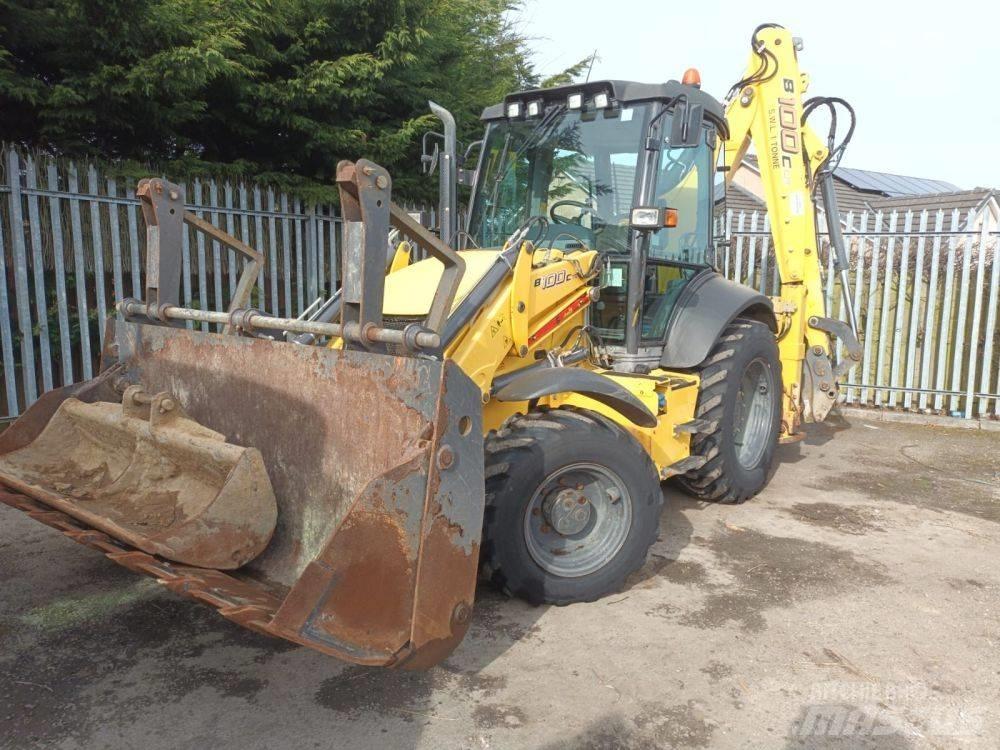 New Holland B 100 백호로더