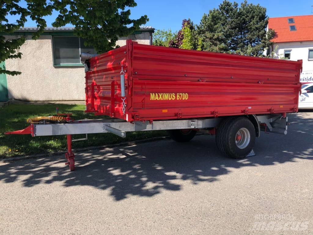 Maximus 6700 박스 바디 세미 트레일러