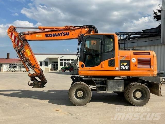 Komatsu PW 180-10  휠 굴삭기
