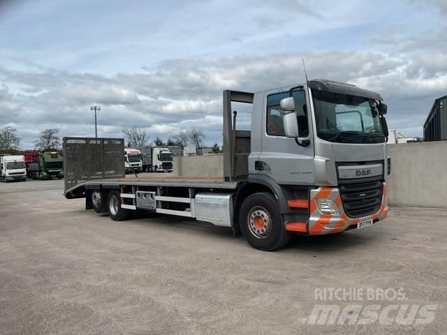 DAF CF 330 플랫베드/윈치 트럭