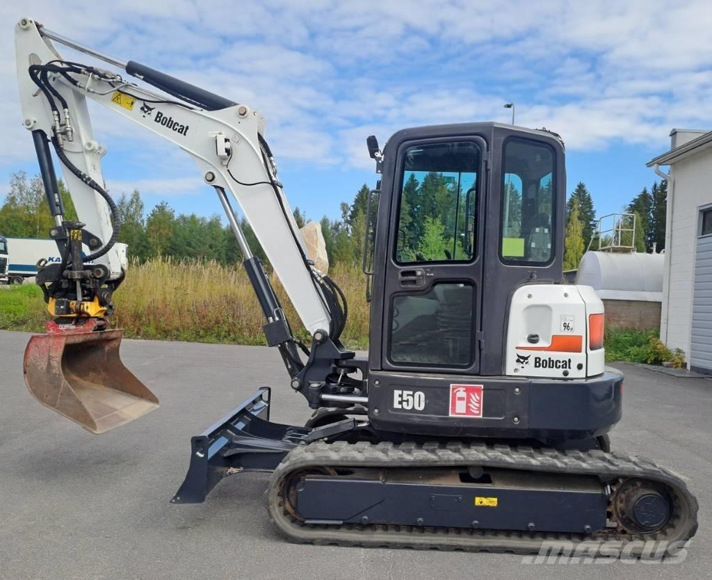 Bobcat E 50 소형 굴삭기 7톤 미만