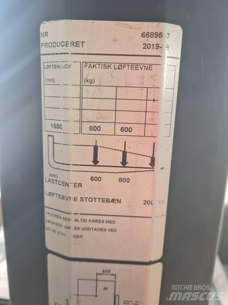 Toyota SWE080L 포크리프트