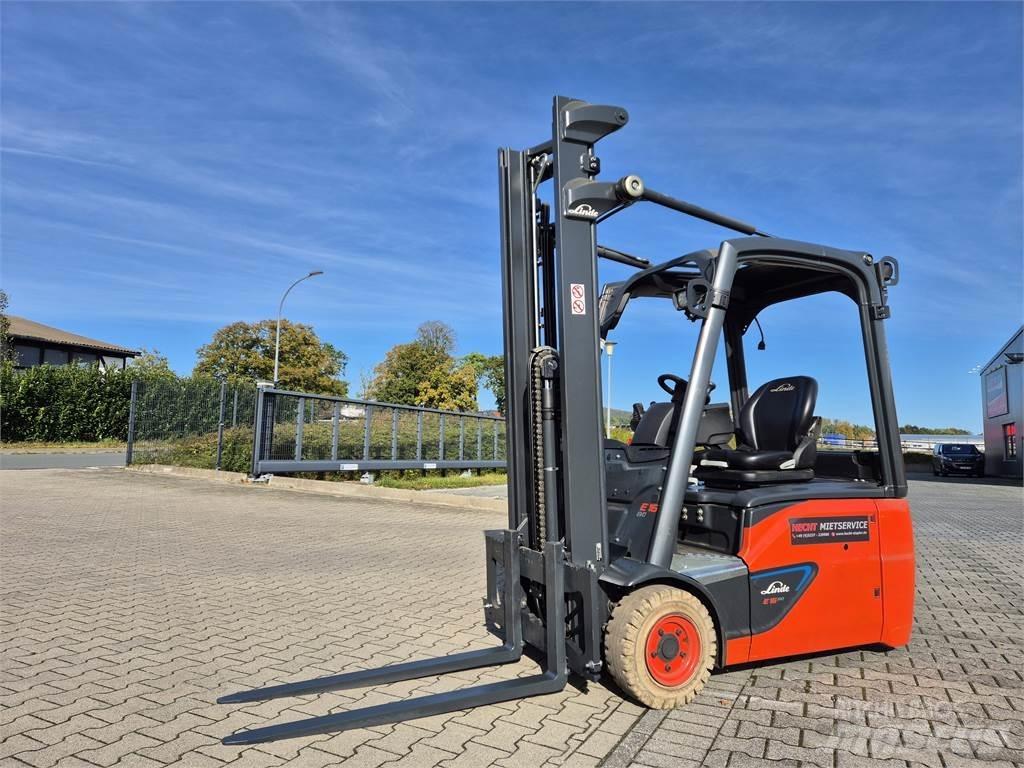 Linde E16-02 전동 지게차