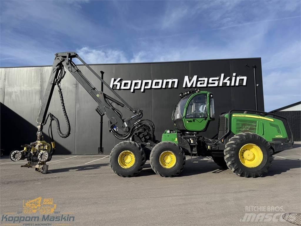John Deere 1470E 원목 하베스터