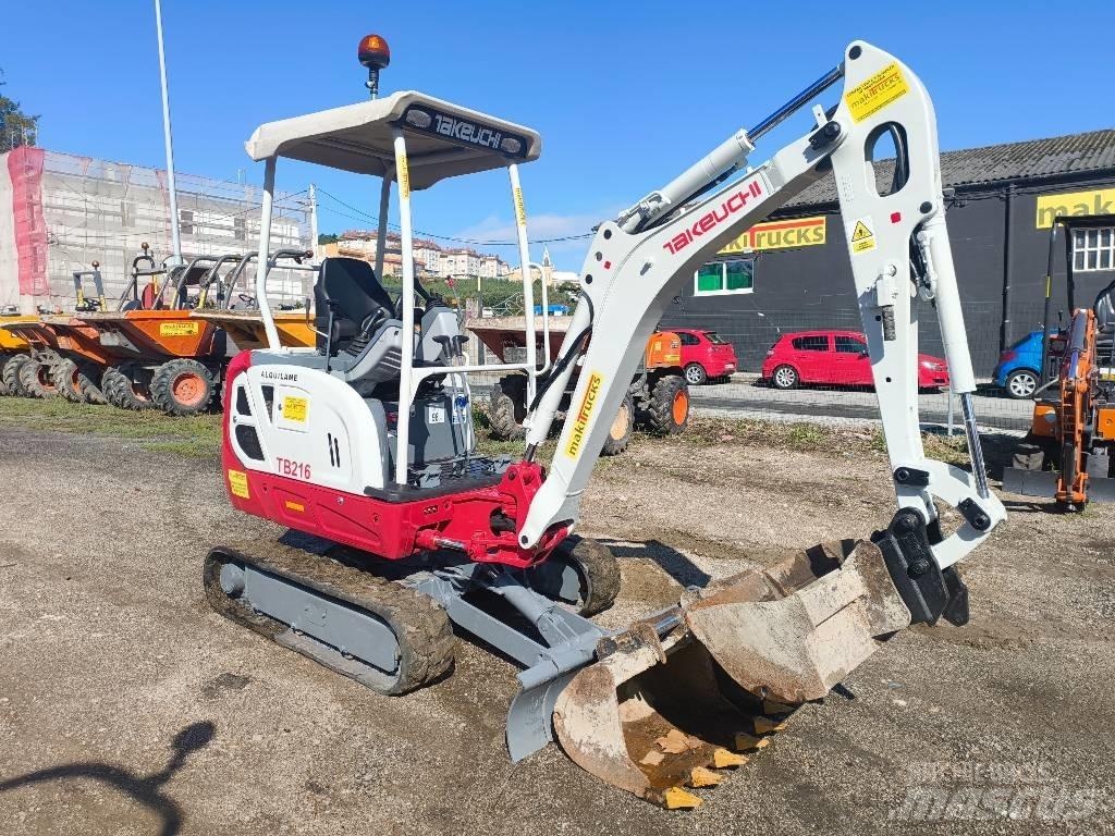 Takeuchi TB 216 소형 굴삭기 7톤 미만