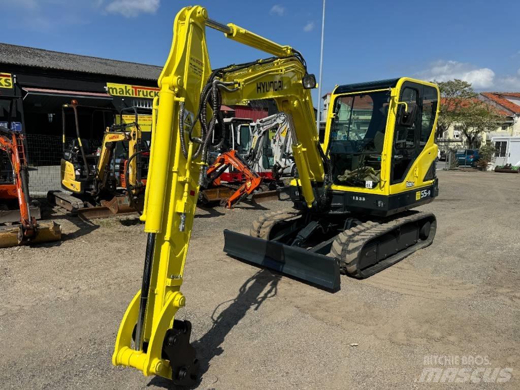 Hyundai Robex 55-9 소형 굴삭기 7톤 미만