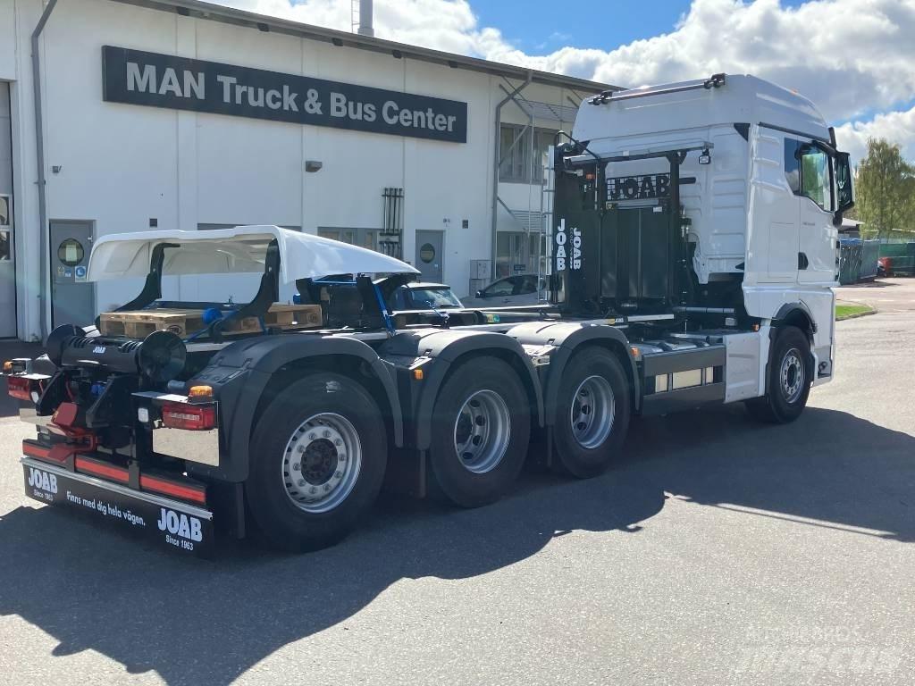 MAN TGX 35.520 훅 리프트 트럭