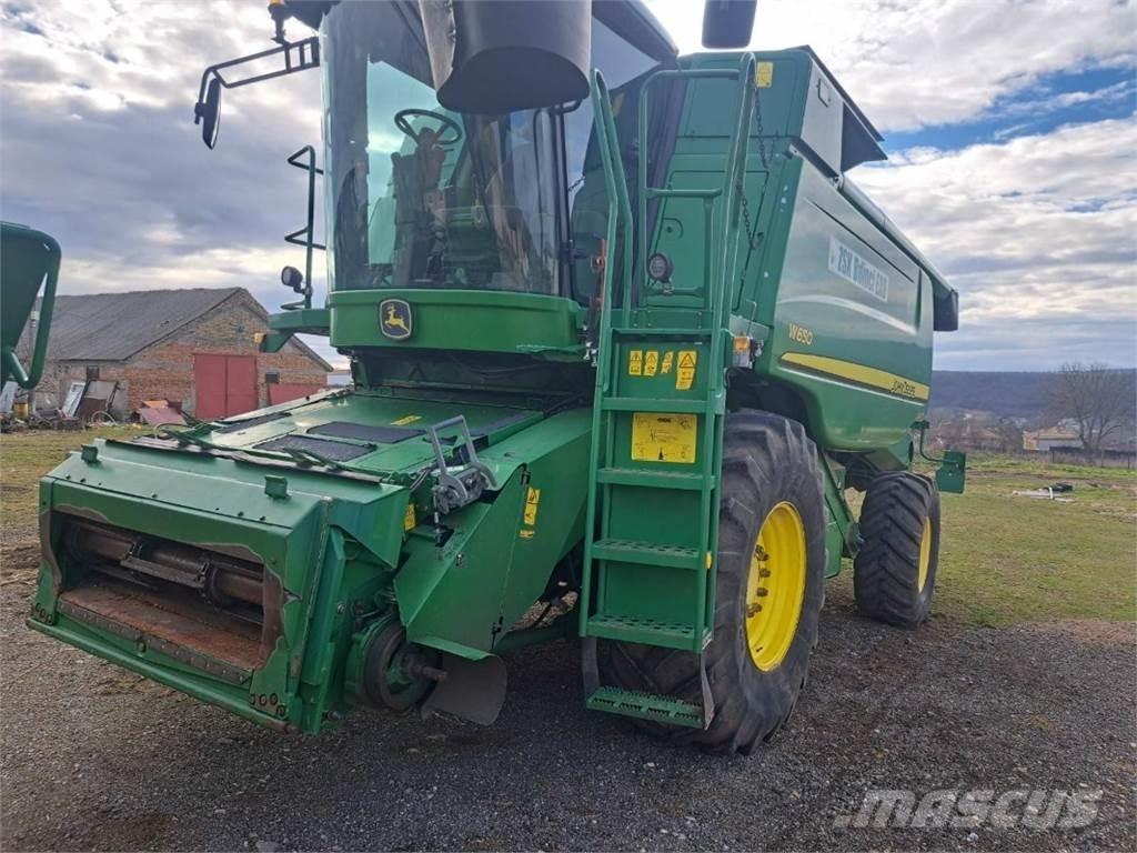 John Deere W650 콤바인 수확기