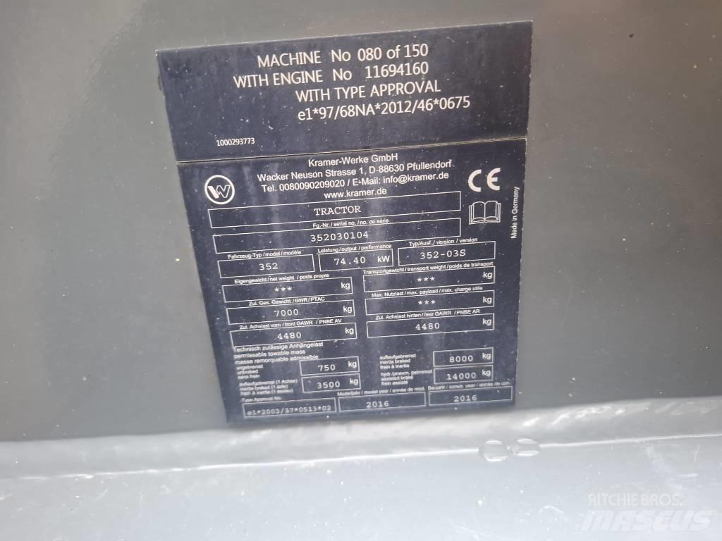 Kramer 8105  휠로우더