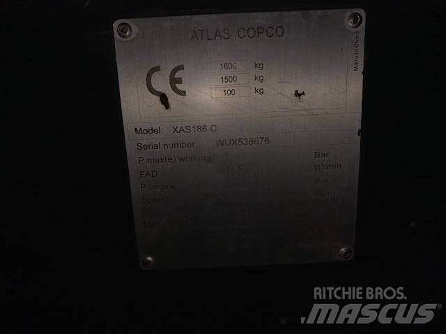 Atlas Copco XAS 186C 콤푸레샤
