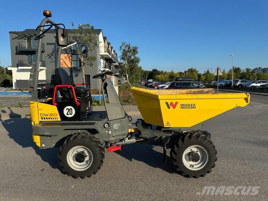 Wacker Neuson DW 20 건설현장 덤프트럭