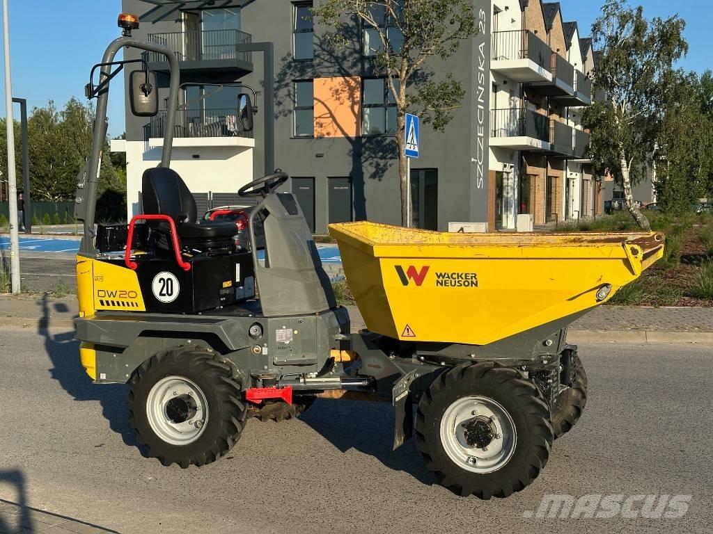 Wacker Neuson DW 20 건설현장 덤프트럭