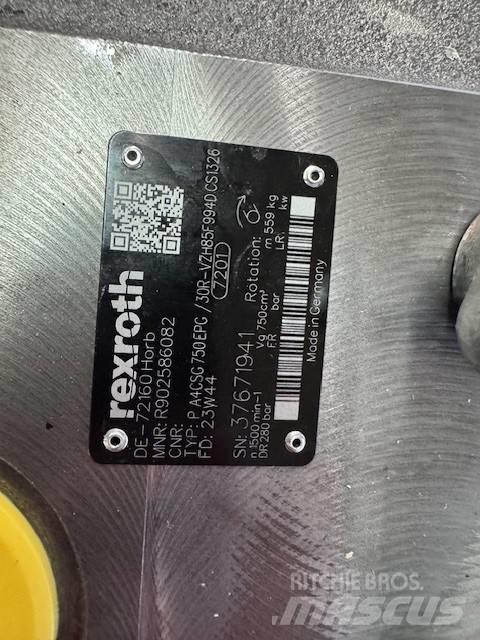 Rexroth A4CSG750 EP 유압식 기계