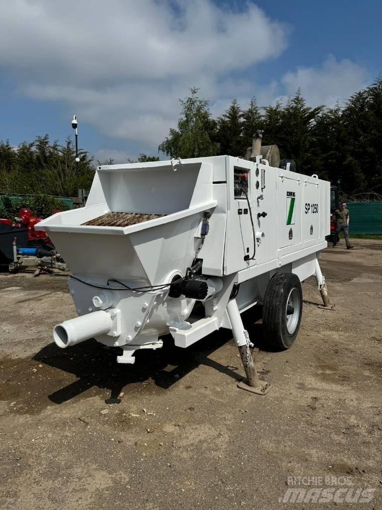 Schwing SP1250 콘크리트 펌프카