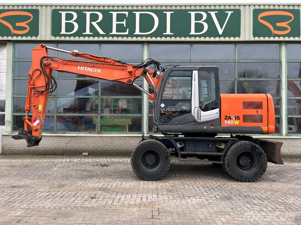 Hitachi ZX 140 W  휠 굴삭기