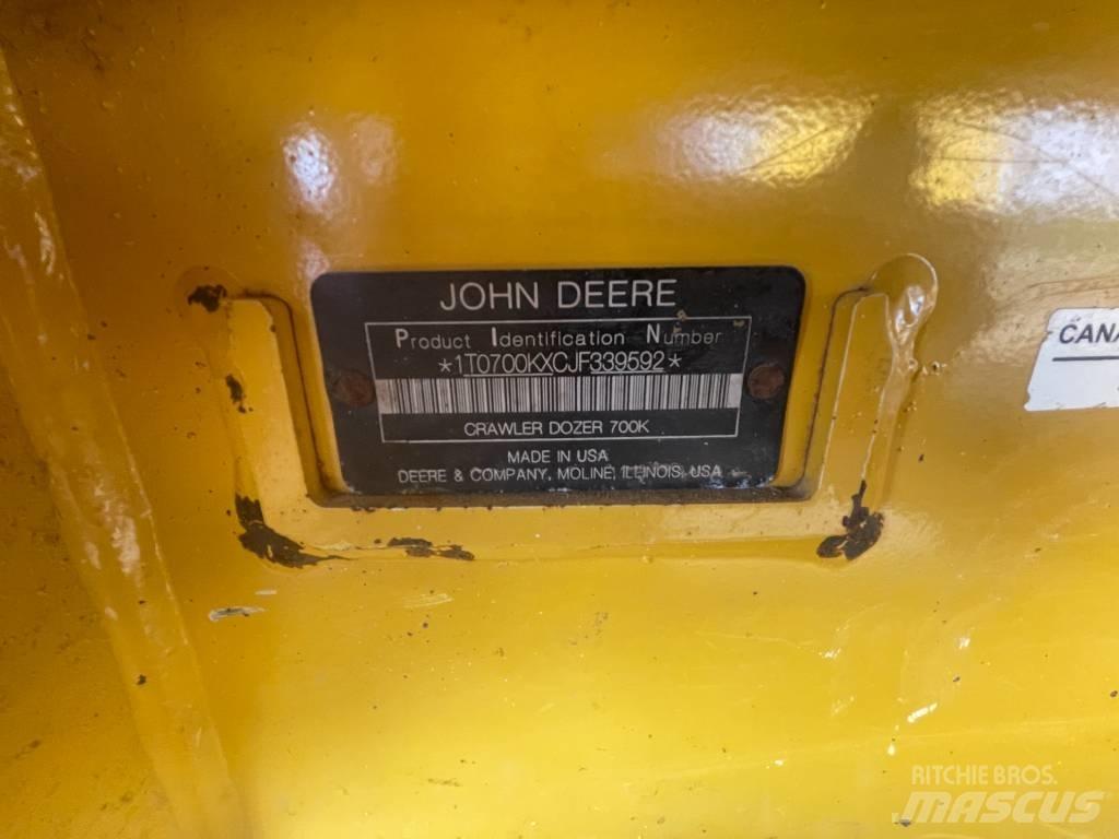 DEERE 700K LGP 크롤러 도저