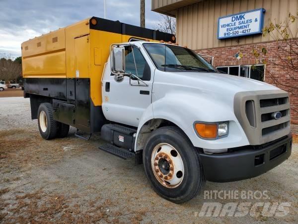 Ford F 650 XL SD 우드칩 트럭