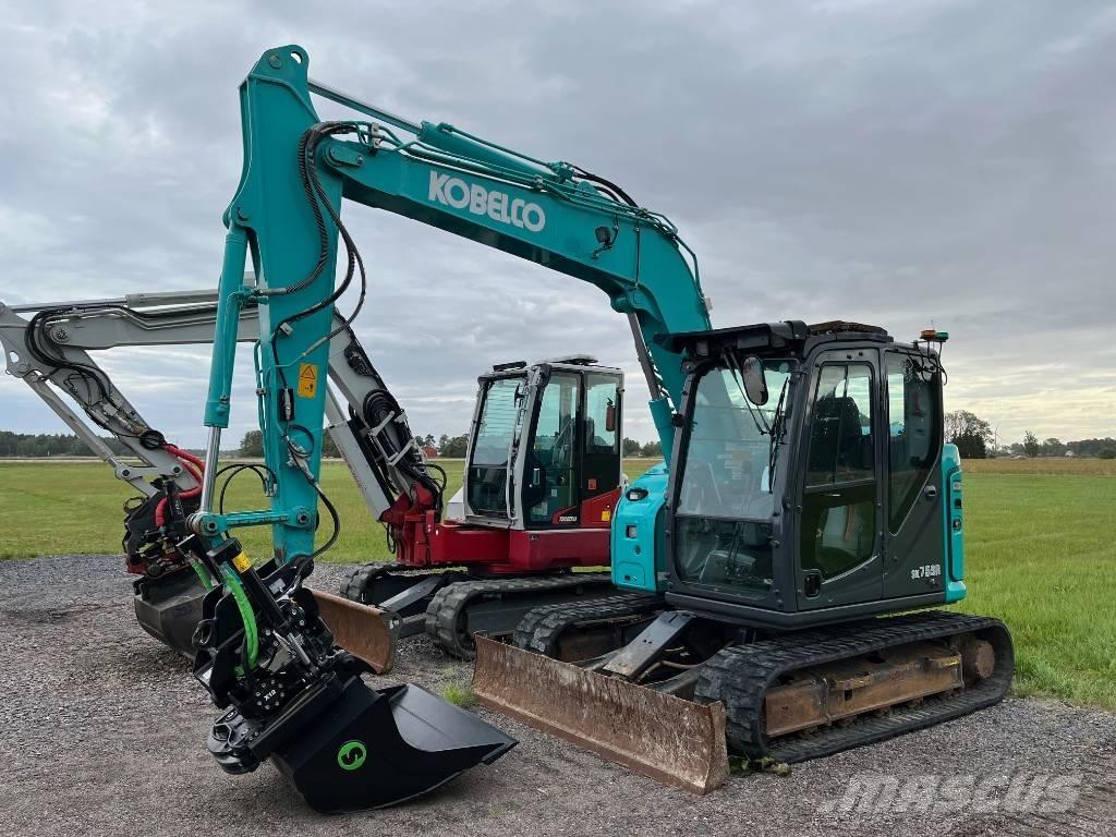 Kobelco SK 75 SR -7 중형굴삭기 7톤-28톤