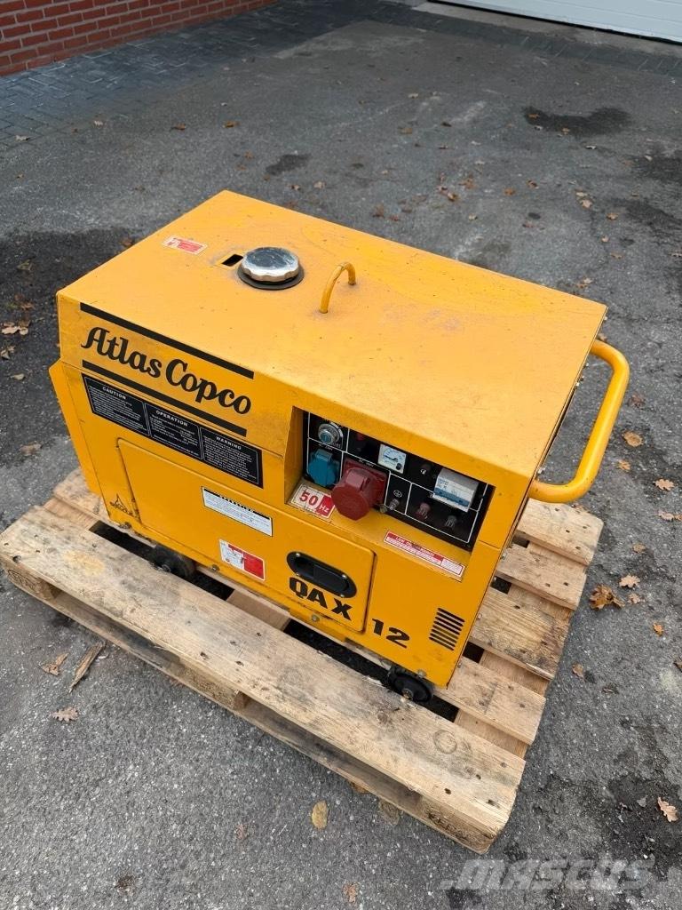 Atlas Copco QAX 12 디젤 발전기