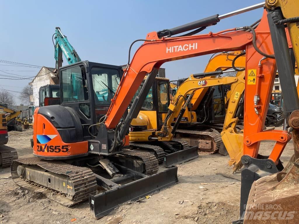Hitachi ZX 55 소형 굴삭기 7톤 미만