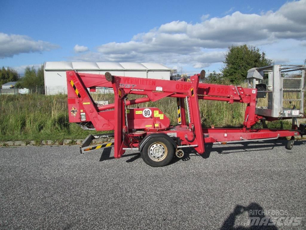 Europelift TM13T 트레일러 탑재 고소작업대