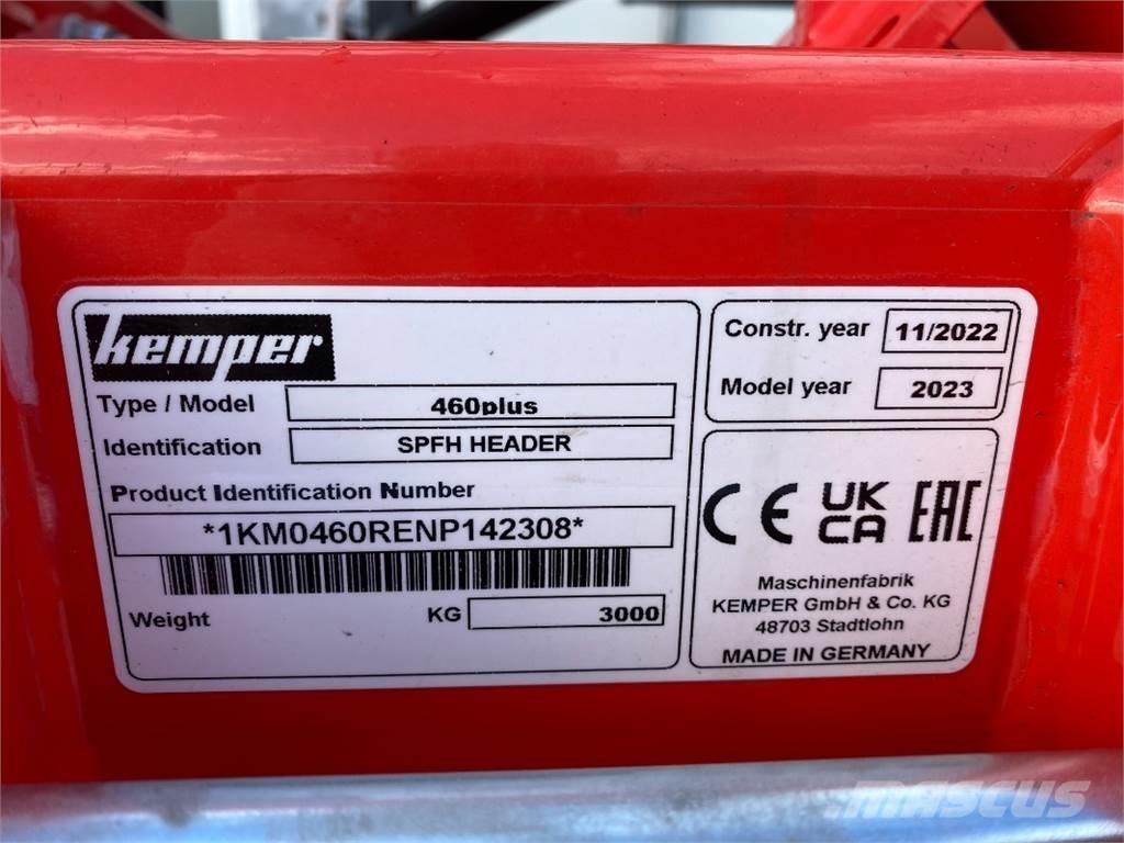 Kemper 460 plus 농기계 - 기타