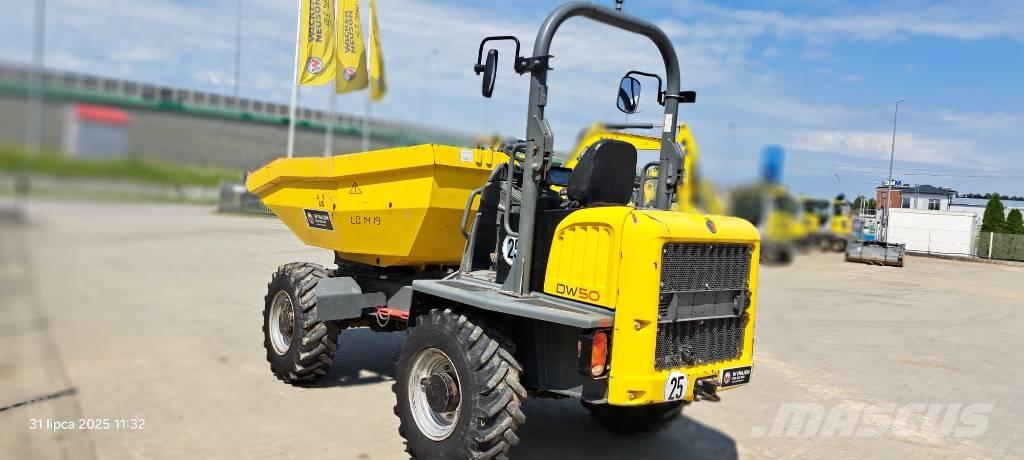 Wacker Neuson DW 50 건설현장 덤프트럭