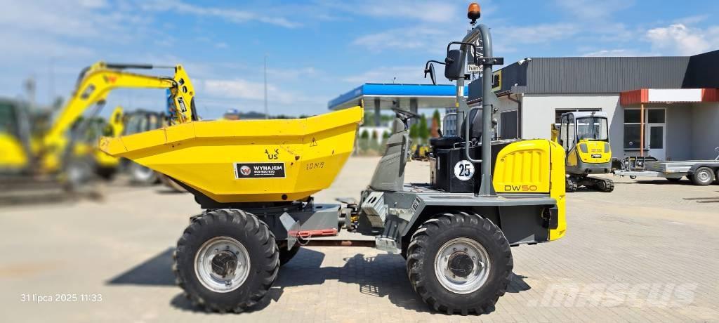 Wacker Neuson DW 50 건설현장 덤프트럭