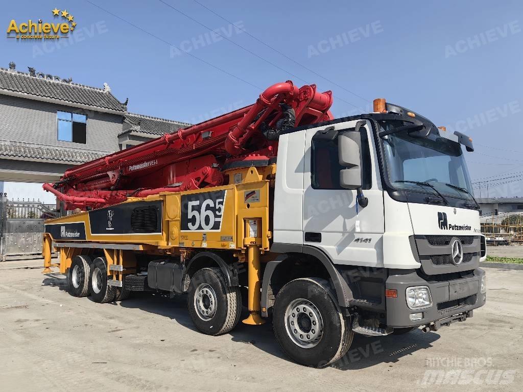 Putzmeister M56-5 콘크리트 펌프카