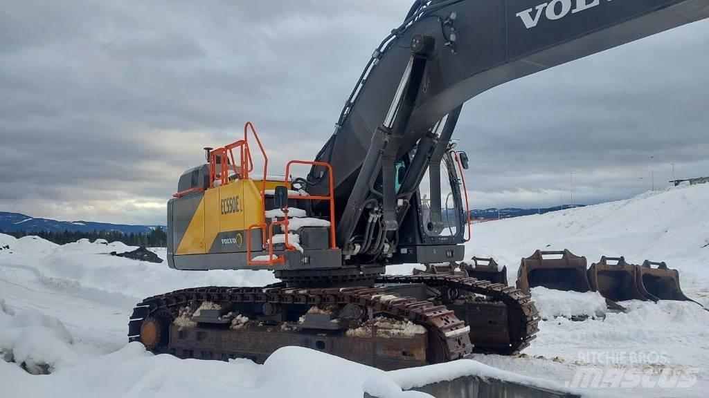 Volvo EC550EL 대형 굴삭기 29톤 이상