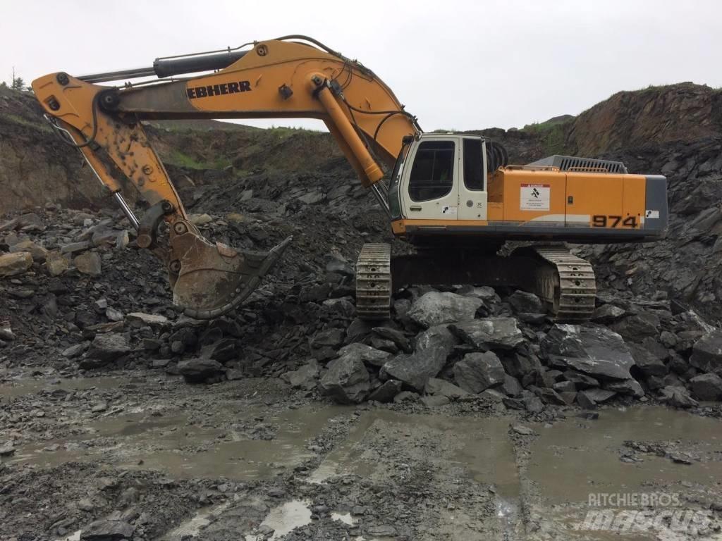 Liebherr R 974 C 대형 굴삭기 29톤 이상