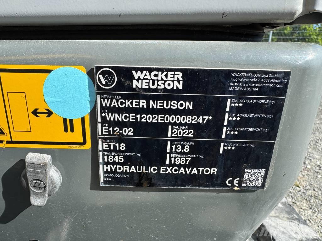 Wacker Neuson ET18 대형 굴삭기 29톤 이상